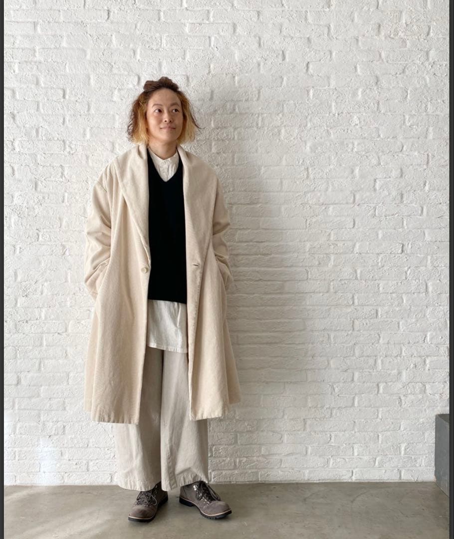 パドカレ pas de calais ★コーデュロイコート 34 日本製
