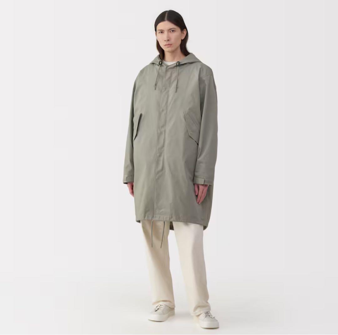 MUJI Labo 紳士 ライナー付きモッズコート 【M】