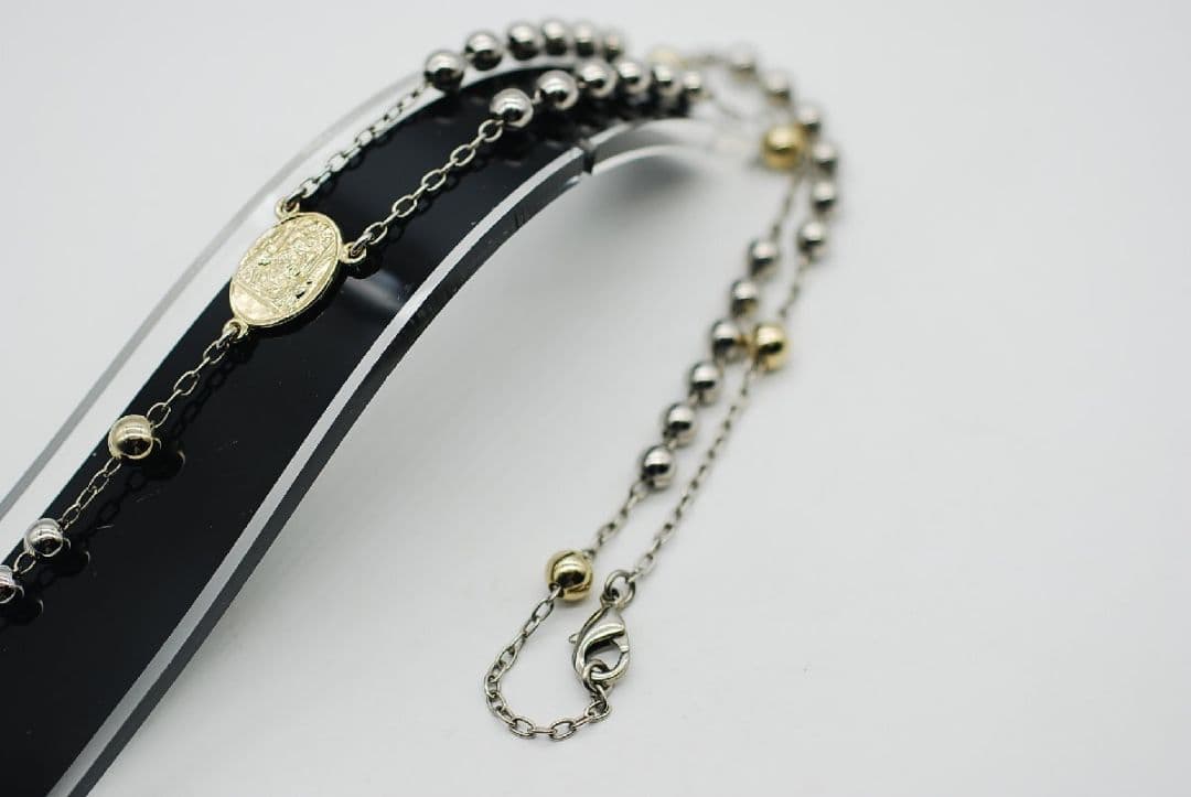 ドルチェ＆ガッバーナ D&G ロザリオ ネックレス ■ ゴールド系 シルバー系