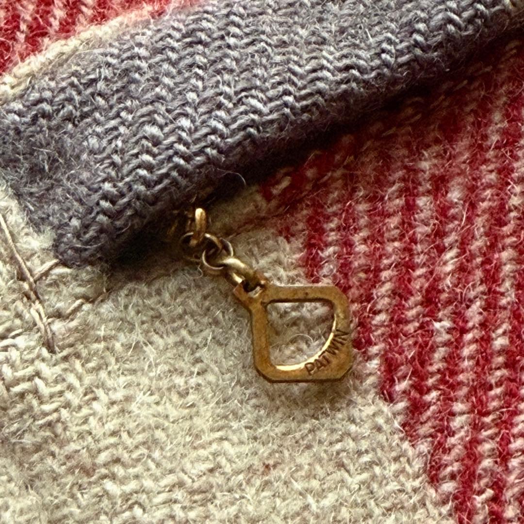 40s JC Penney スポーツジャケット メルトン ブロックチェック