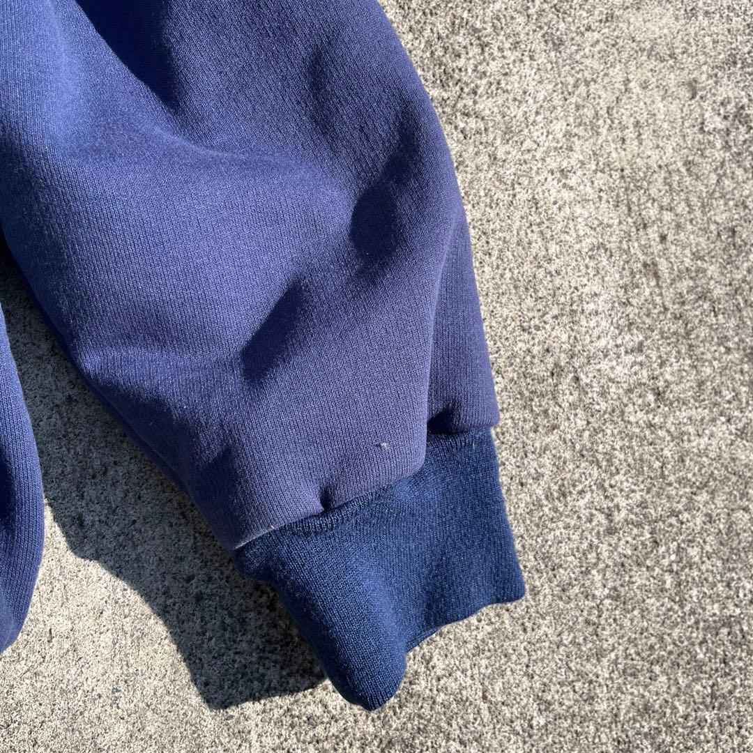 90’s USA製 Carhartt 茄子紺 スウェット ジップパーカー　XL