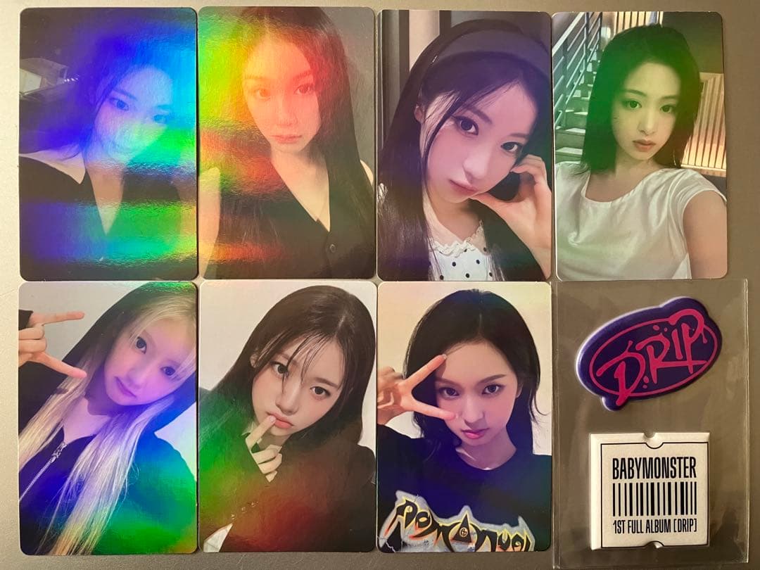 【特典付／新品未開封】BABYMONSTER DRIP　YG TAG VER.