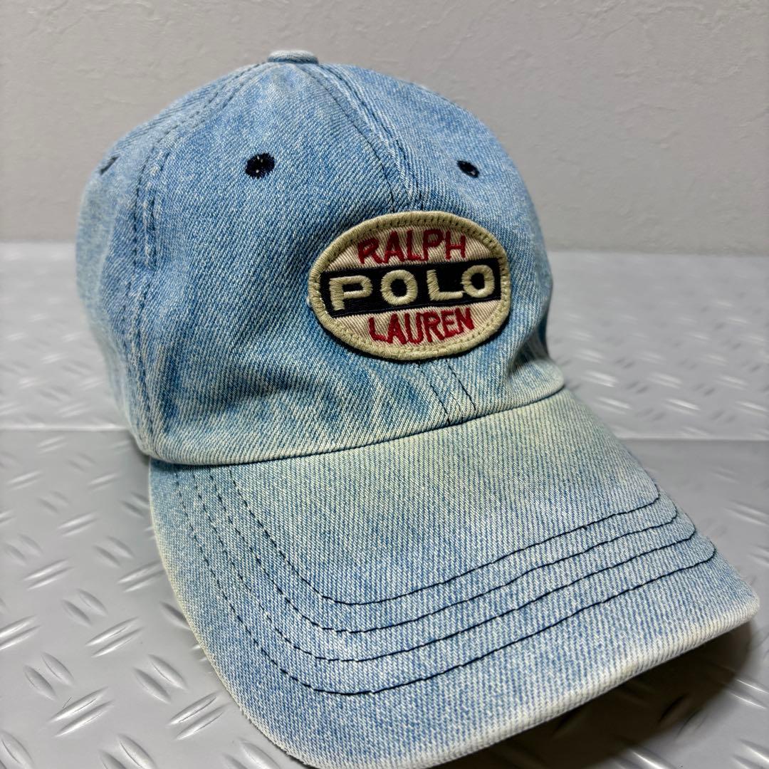 デニムキャップ POLO SPORT ポロスポーツ ラルフローレン RRL US