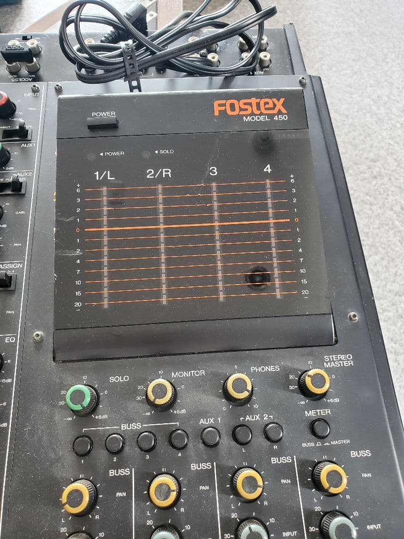 Fostex Model 450 アナログミキサー 16ch