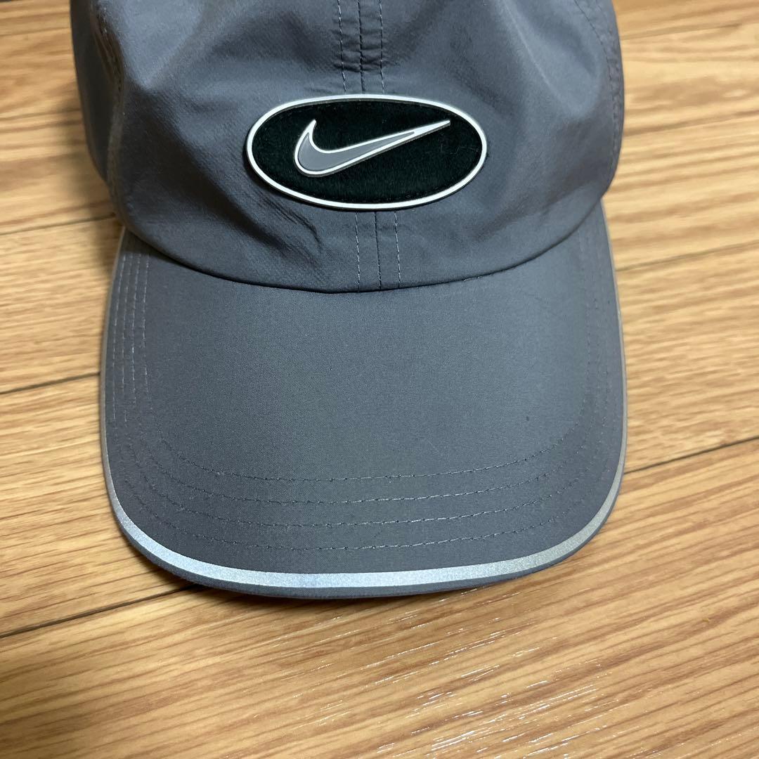 NIKE ゴルフ　リフレクターキャップ　ナイキ　　キャップ　00s グレー