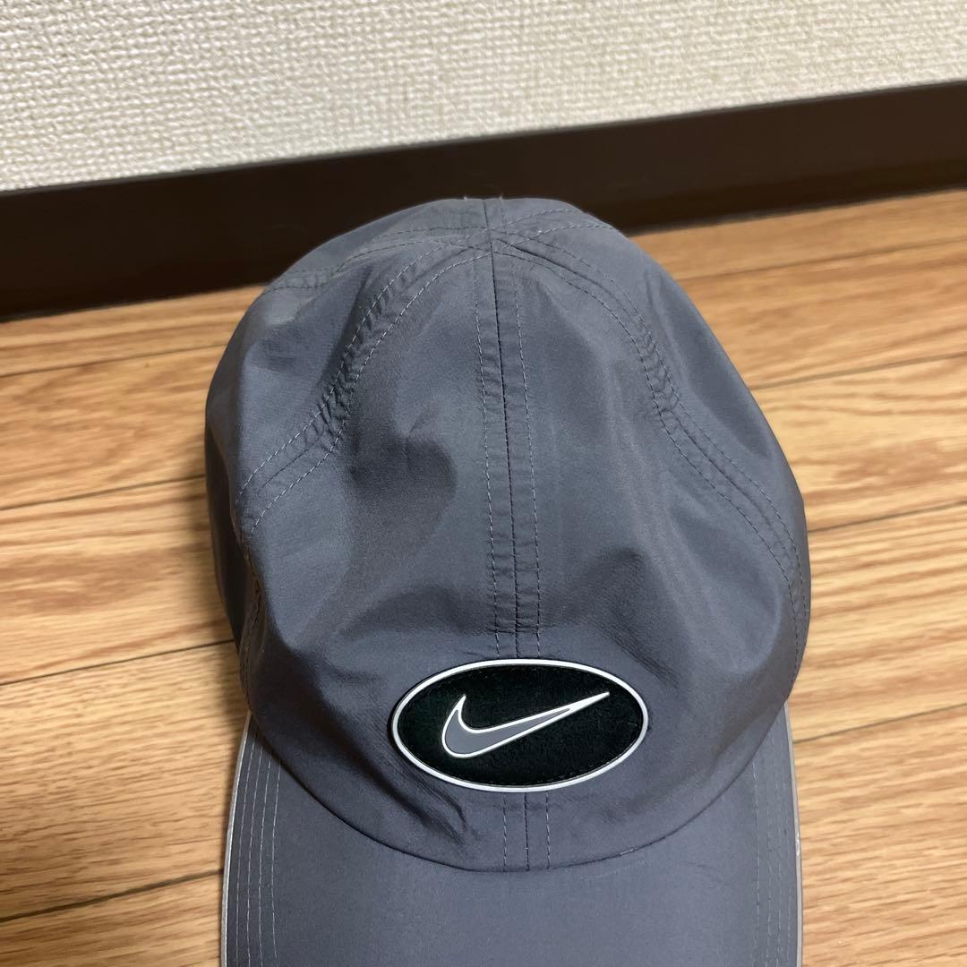 NIKE ゴルフ　リフレクターキャップ　ナイキ　　キャップ　00s グレー