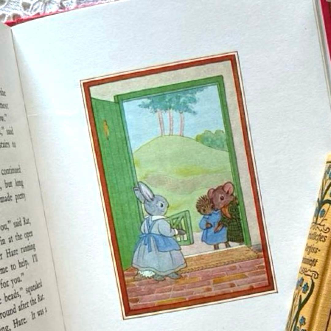 RN181 洋書古書 イギリスヴィンテージ絵本 リトルグレイラビット ②