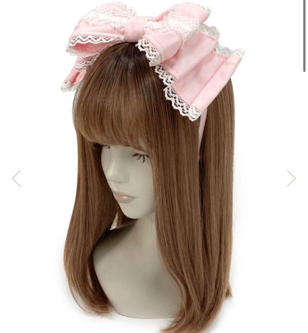 Angelic Pretty くるりんカチューシャ 黒 ブラック