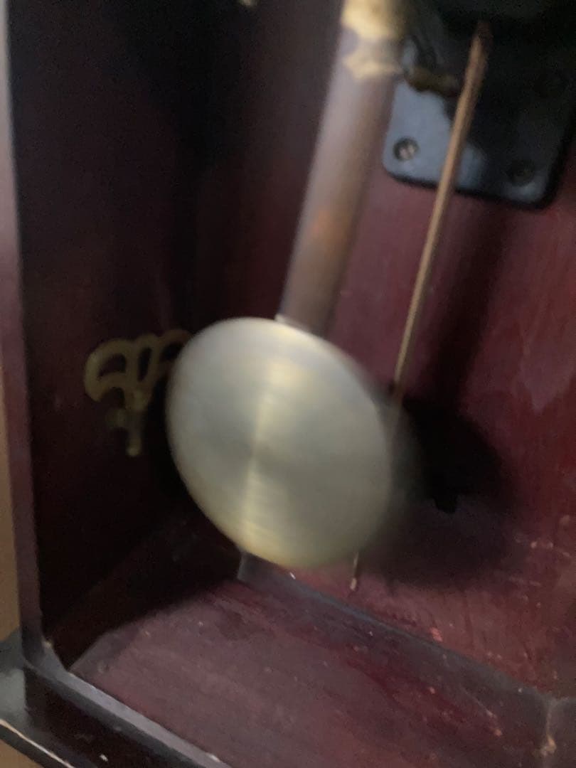 名古屋堀田時計CROWNFAN chingchanggongアンティーク柱時計