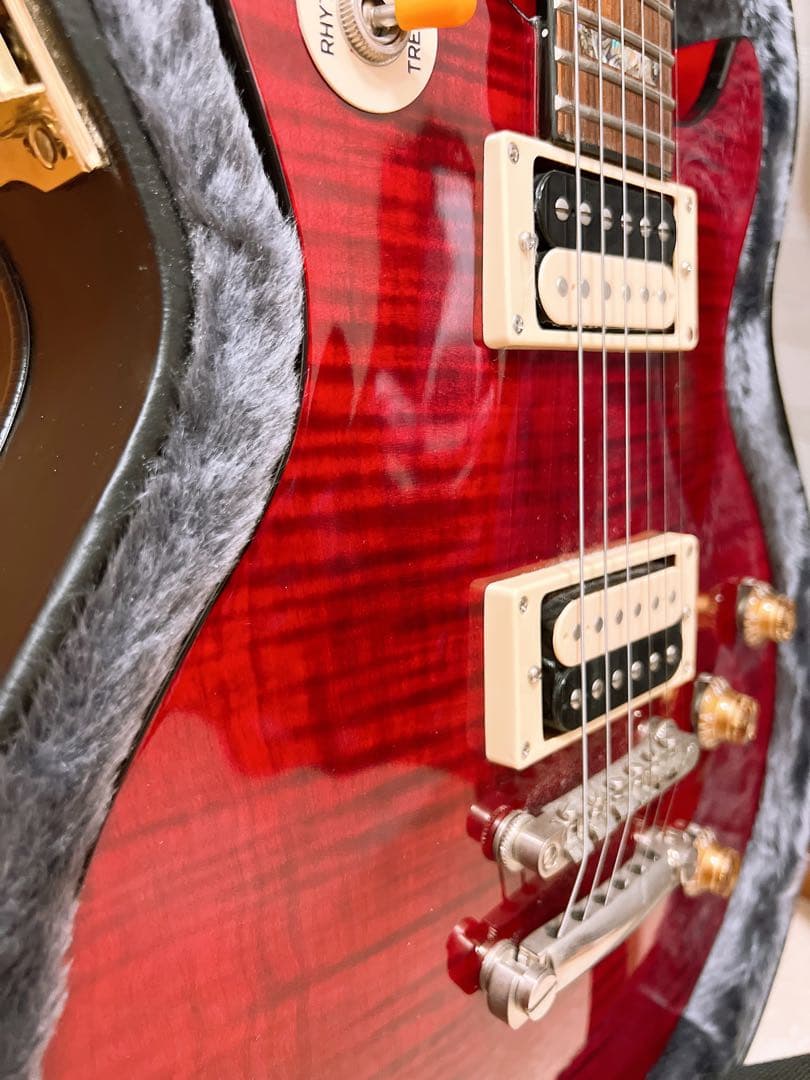 ギター Epiphone Tak DC Standard Plustop Cherry
