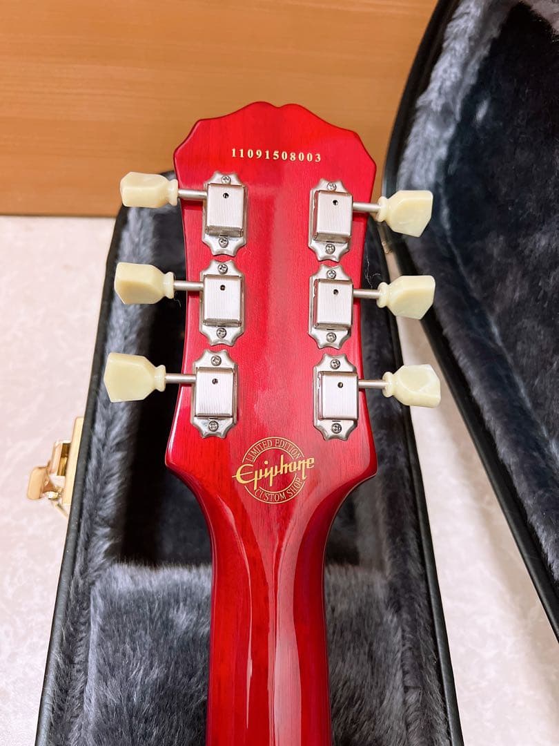 ギター Epiphone Tak DC Standard Plustop Cherry