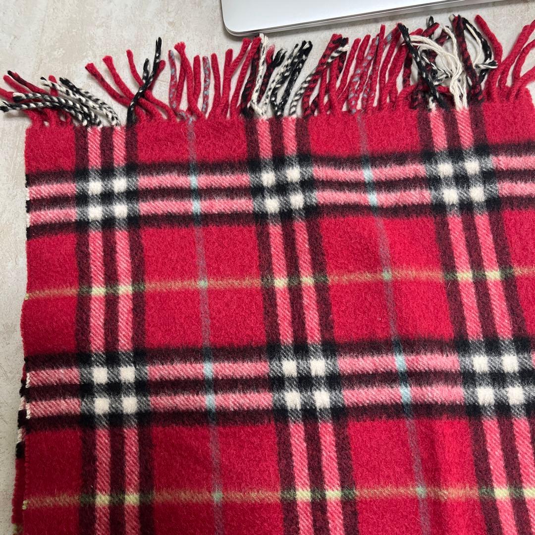 BURBERRY タータンチェック ウールストール
