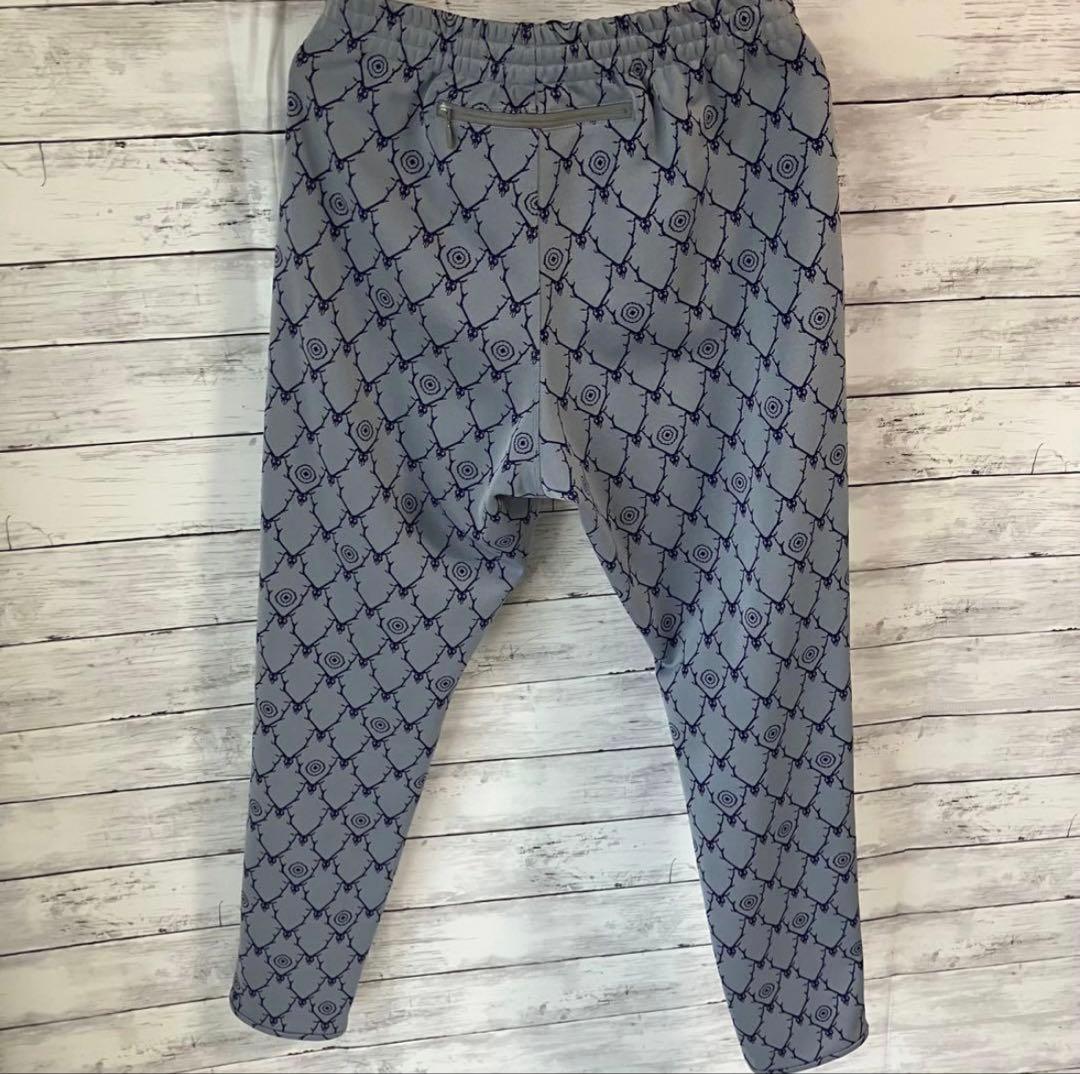 South2West8 トラックパンツ 総柄 スカル&ターゲット needles