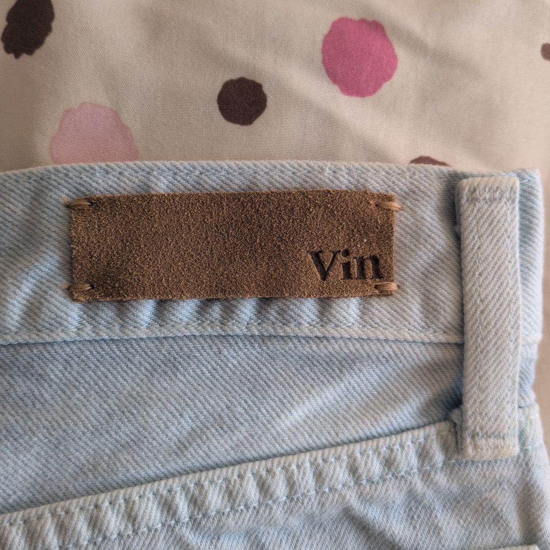 Vin ワイドレッグデニム ライトブルー 新品タグ付き