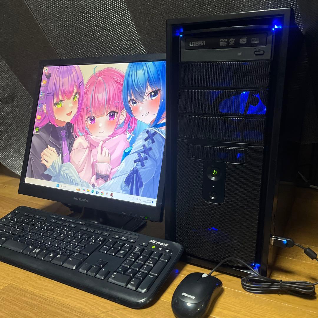 i7搭載★激安ライトゲーミングPCフルセット50