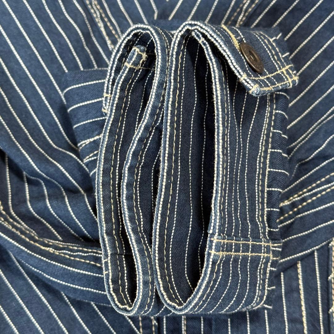 Schott カバーオール 2XL ヒッコリー ウォバッシュ 大戦 デニム