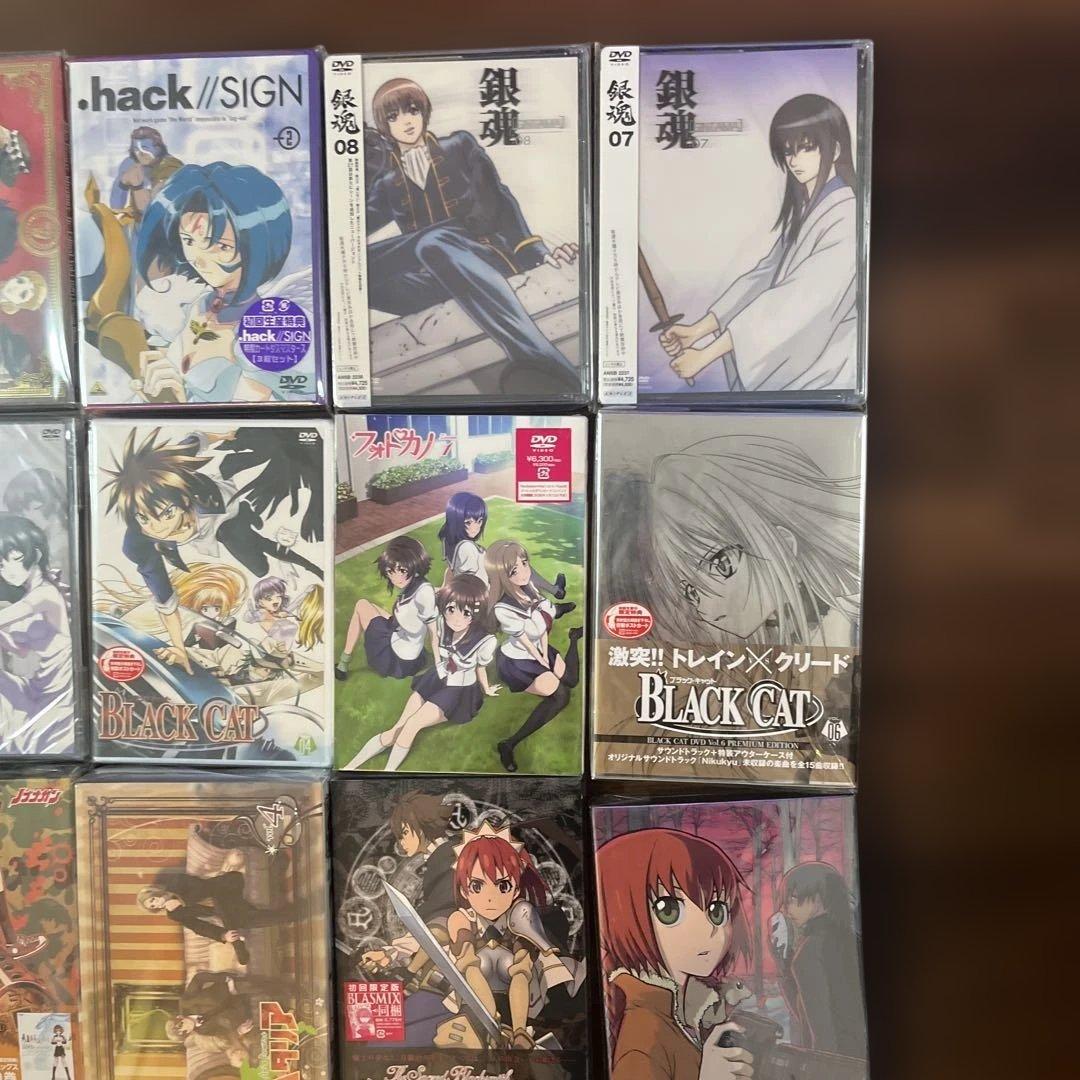 大特価　新品未開封アニメDVD、ブルーレイまとめ売り 28種類セット30枚以上