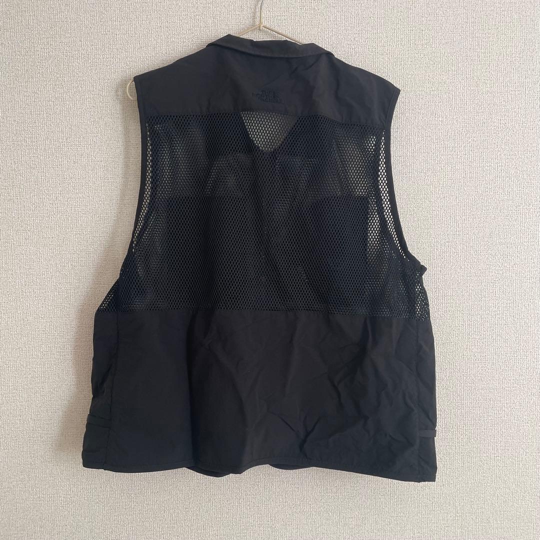 THE NORTH FACE ブラック メッシュ ベスト Lサイズ