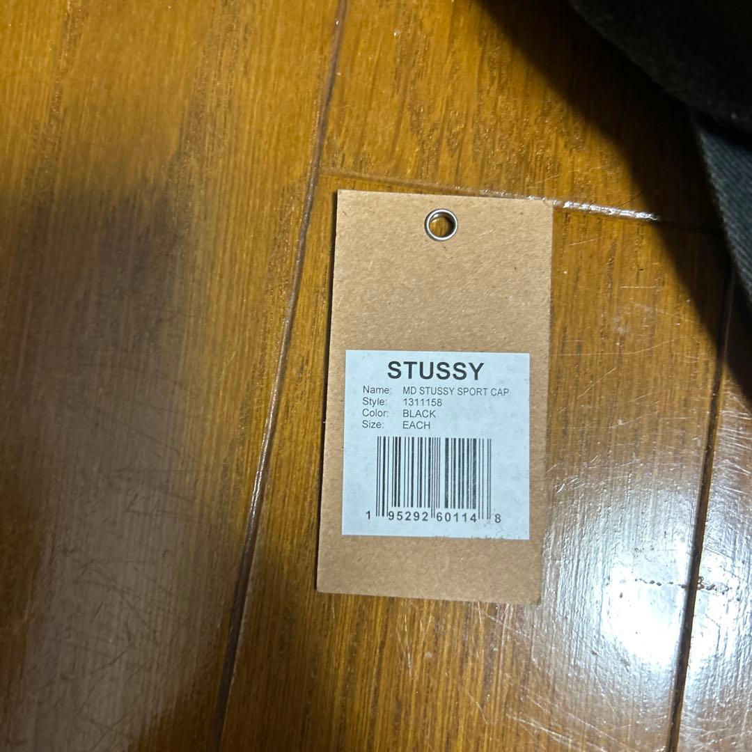 STÜSSY Sportブラック キャップ