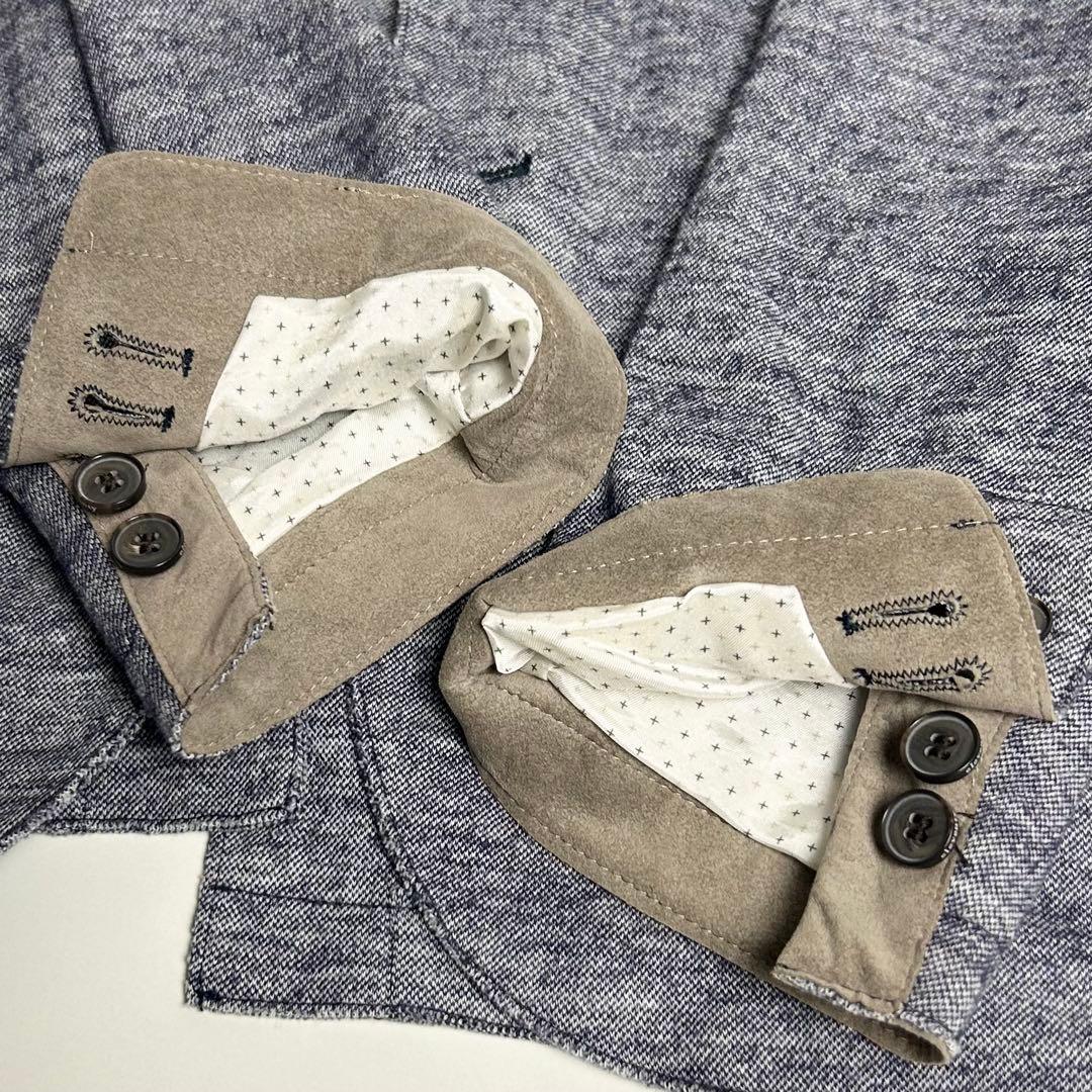 定価10万〜【美品】イレブンティ/コットンウールジャージージャケット/イタリア製