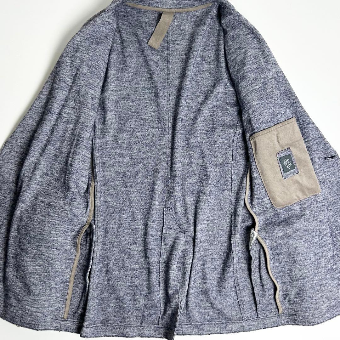 定価10万〜【美品】イレブンティ/コットンウールジャージージャケット/イタリア製