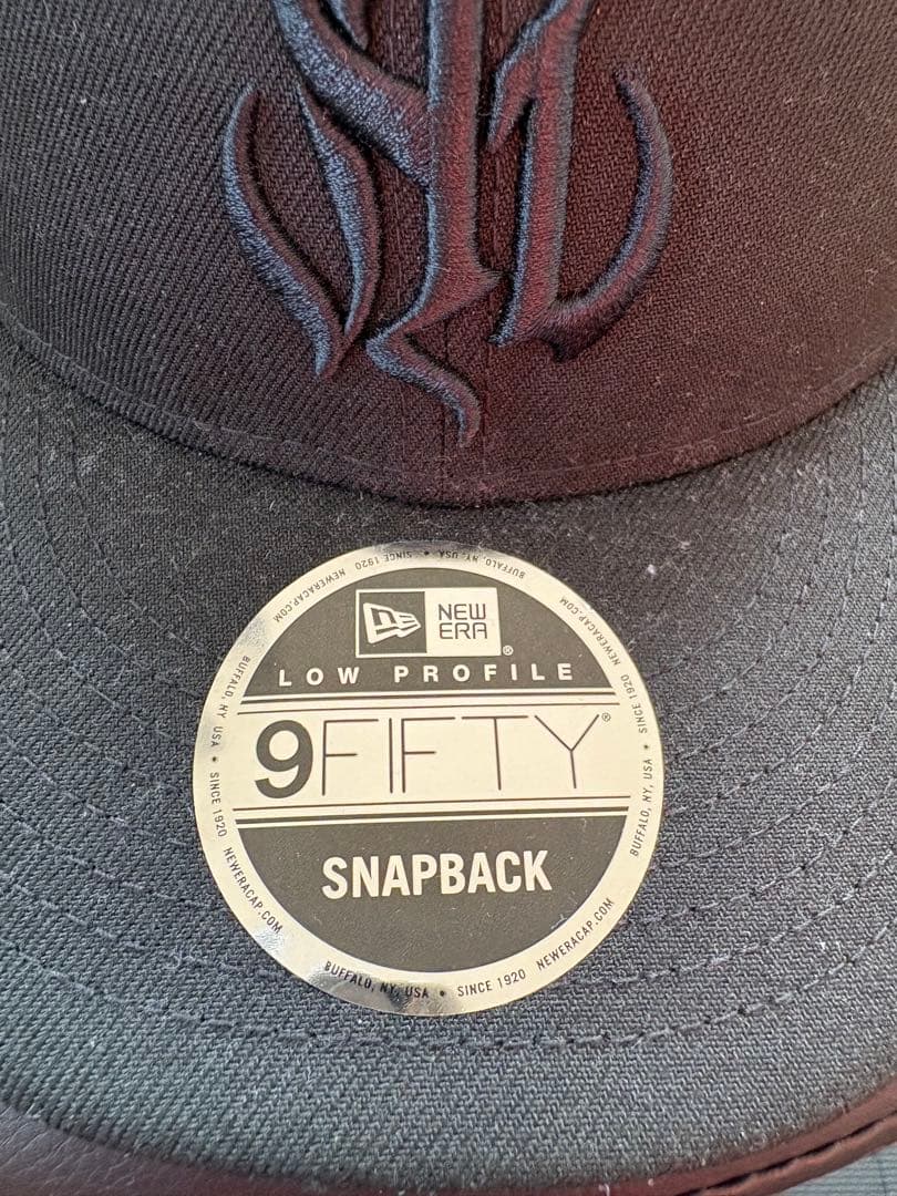 CALEE New Era 9FIFTY ブラック キャップ