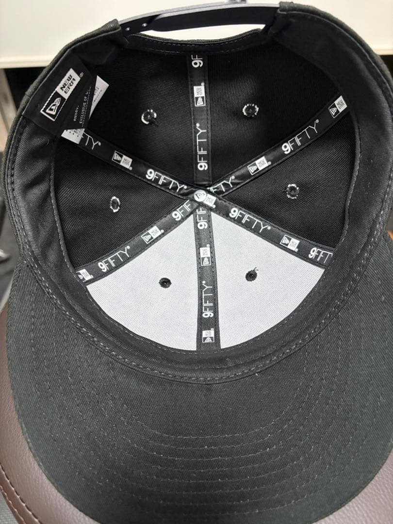 CALEE New Era 9FIFTY ブラック キャップ