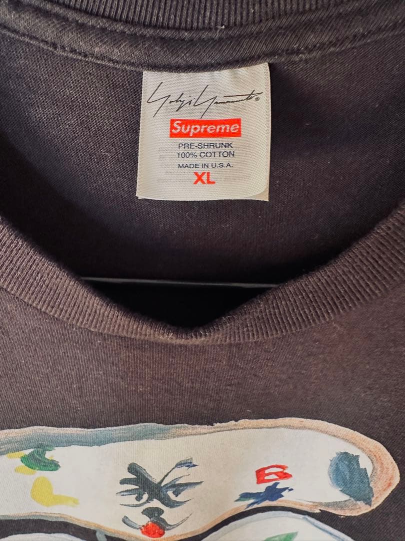 トップス Supreme / Yohji Yamamoto Paint Tee Black