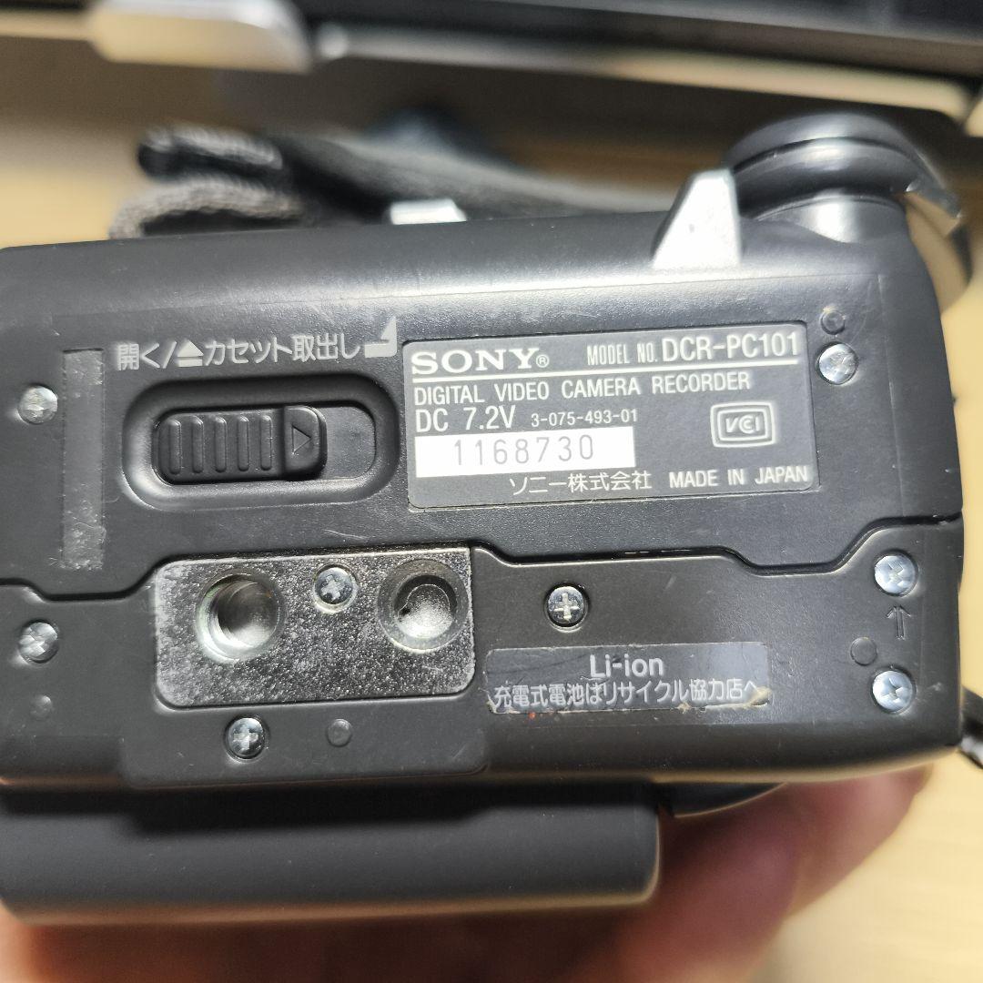 【動作確認済】SONY MiniDV 高画質 ビデオカメラ DCR-PC101
