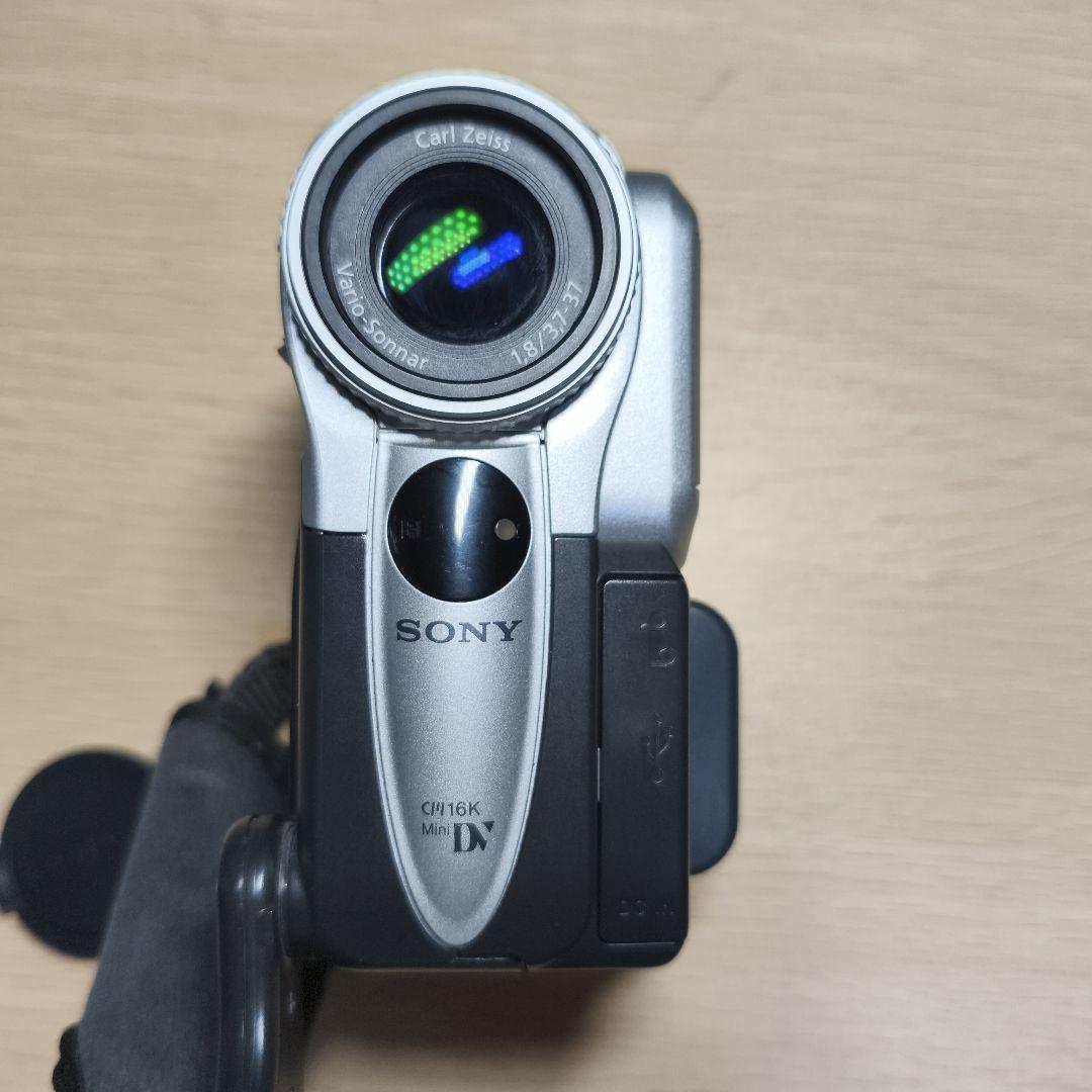 【動作確認済】SONY MiniDV 高画質 ビデオカメラ DCR-PC101