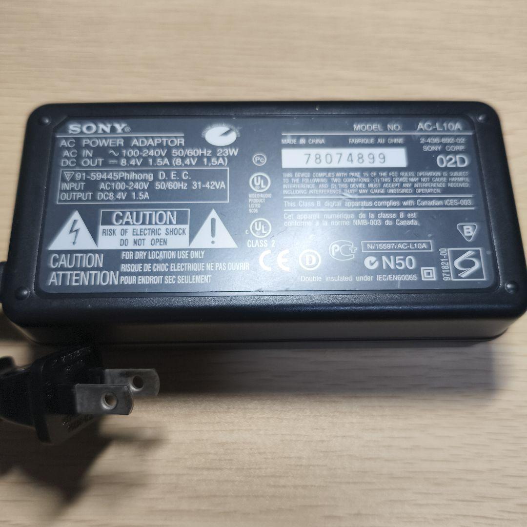 【動作確認済】SONY MiniDV 高画質 ビデオカメラ DCR-PC101