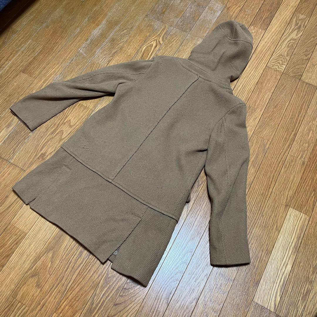 UNDERCOVERISM カシミヤ混 ダッフルコート キャメル 3