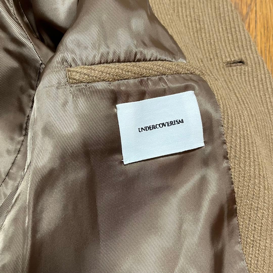 UNDERCOVERISM カシミヤ混 ダッフルコート キャメル 3