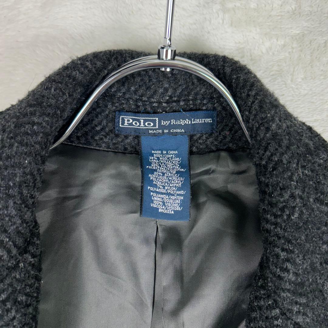 美品☆Polo RalphLaurenウールヘリンボーンツイードジャケット