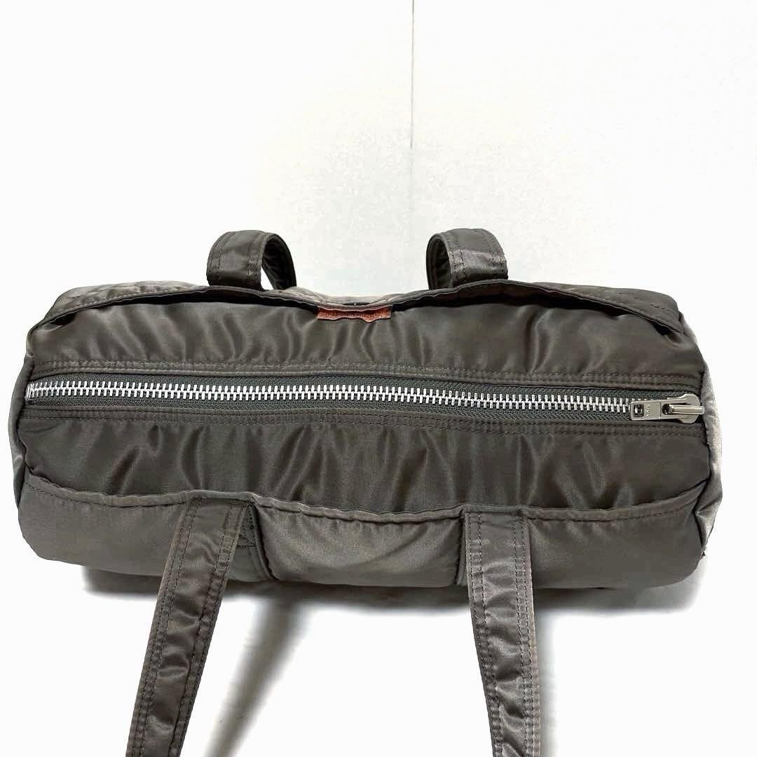 美品✨希少 ポータータンカー ダッフル ミニボストンバッグLグレー 吉田カバン