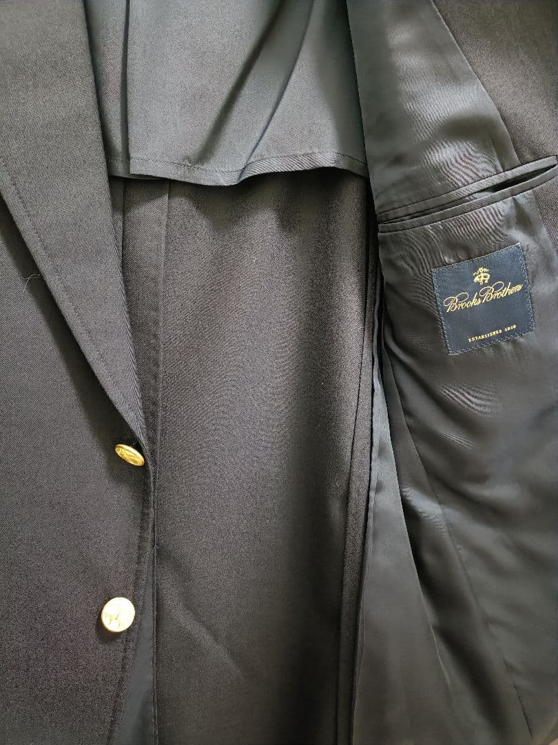 Brooks Brothers/紺ブレ/春秋テーラードジャケット/37SHT