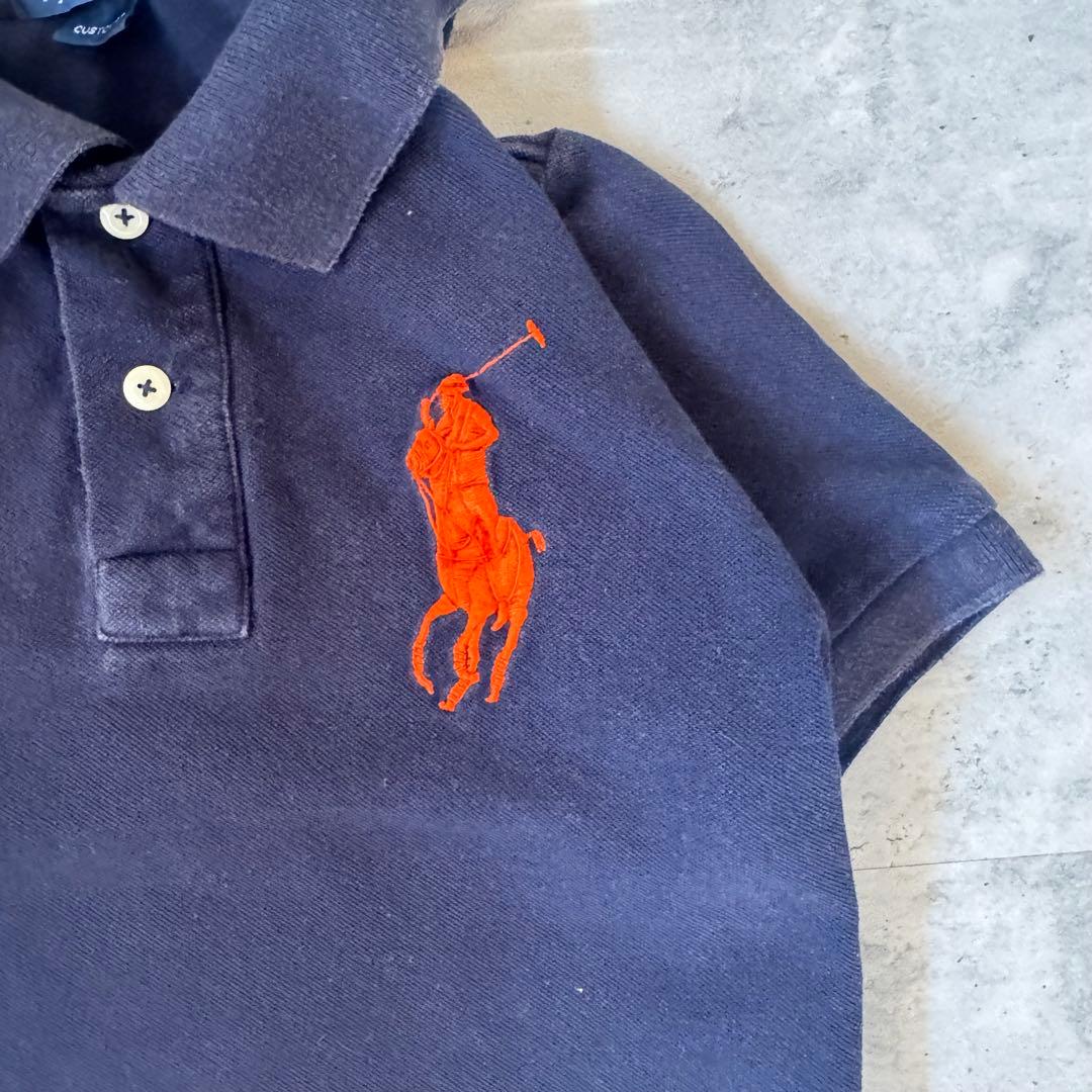 POLO RALPH LAUREN ビックポニー　ポロシャツ　ネイビー