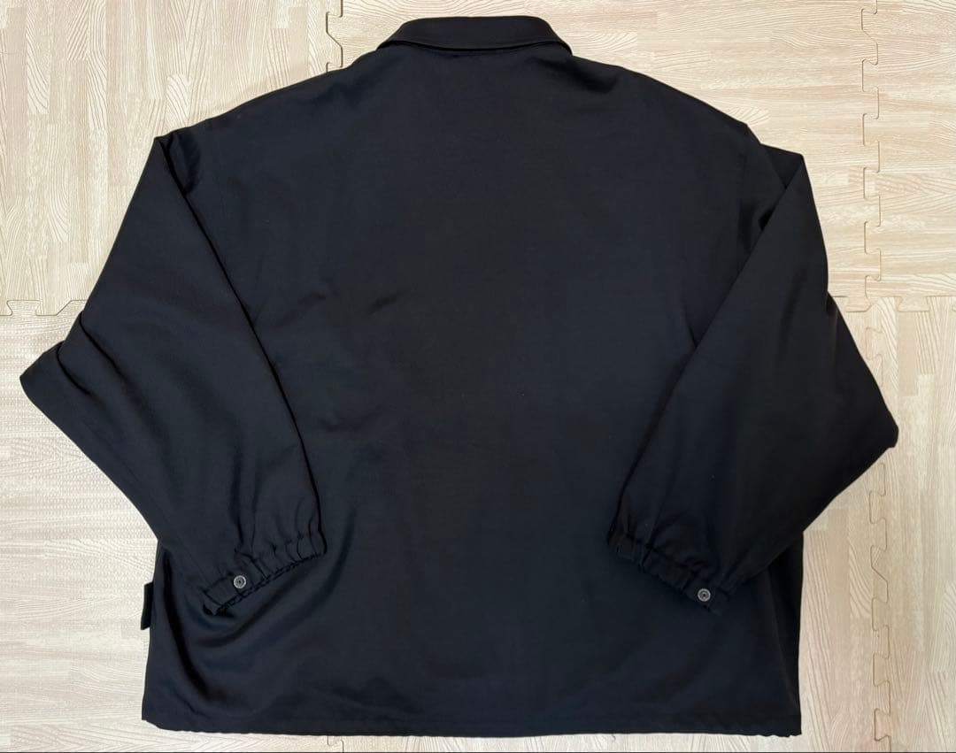 Wide Dad コーチジャケット size1 限定カラー black ブラック