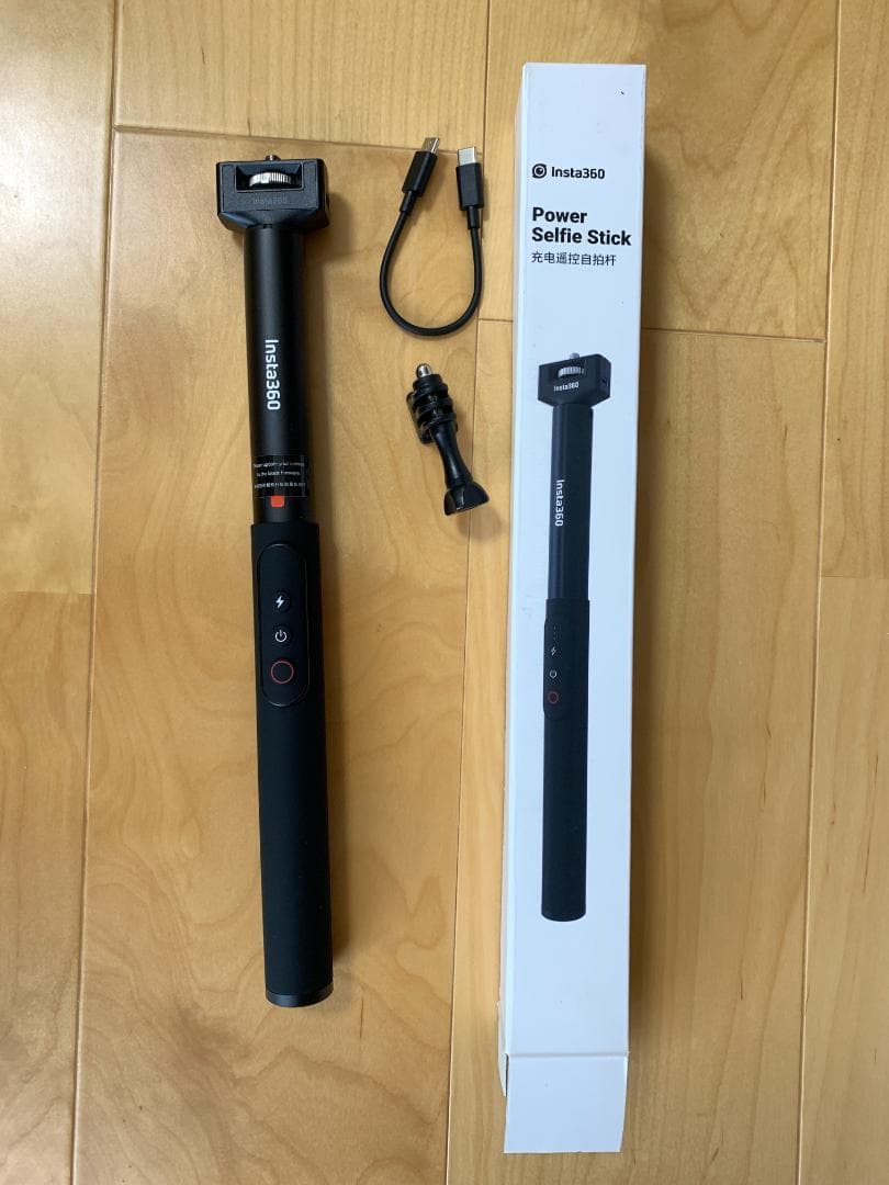 inasta360 充電式見えない自撮り棒