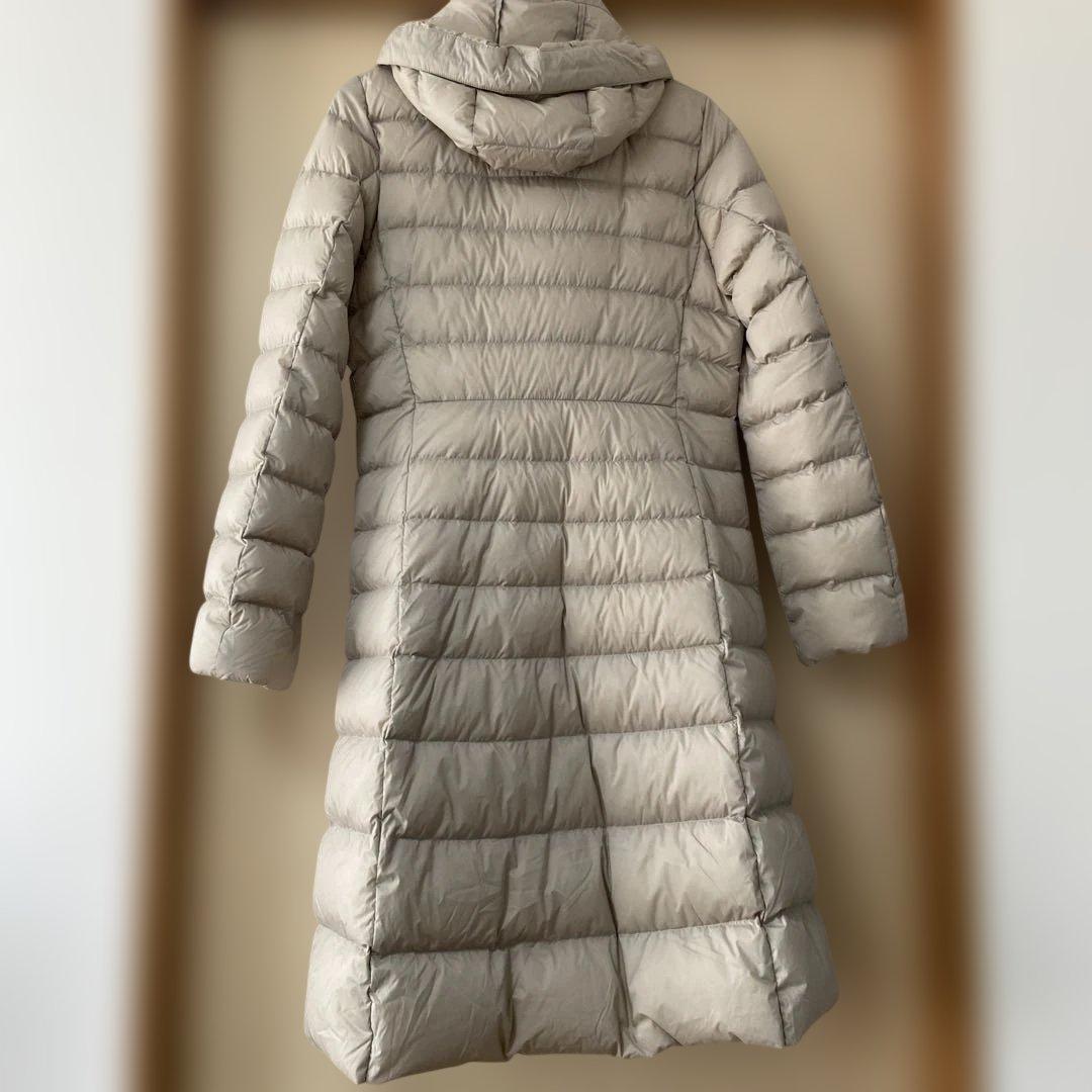 美品　UNIQLO ULTRA LIGHT DOWN ロングコート M ベージュ