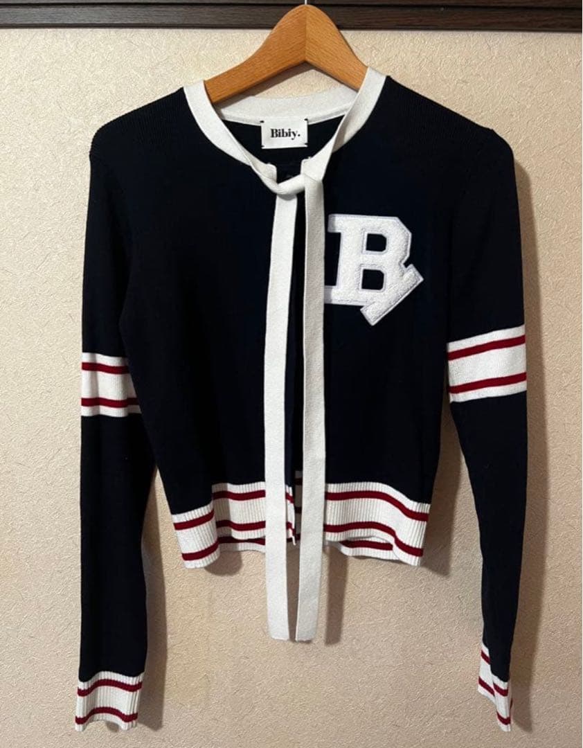 【正規品】 Bibiy B. CLUB TIE CARDIGAN