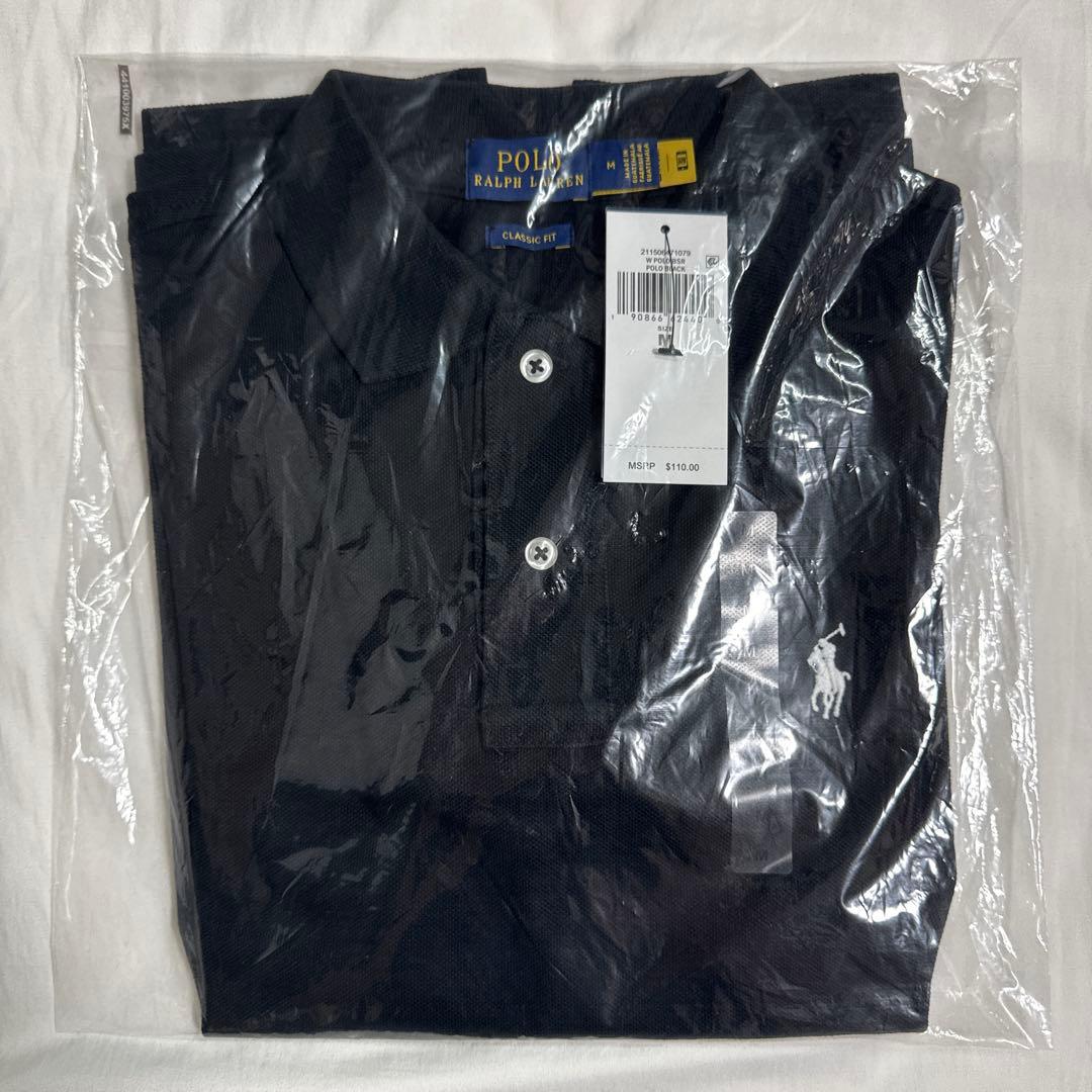 ポ*ズ様 ポロ ラルフローレン ポロシャツ 新品 タグ付きクラシックフィット 黒