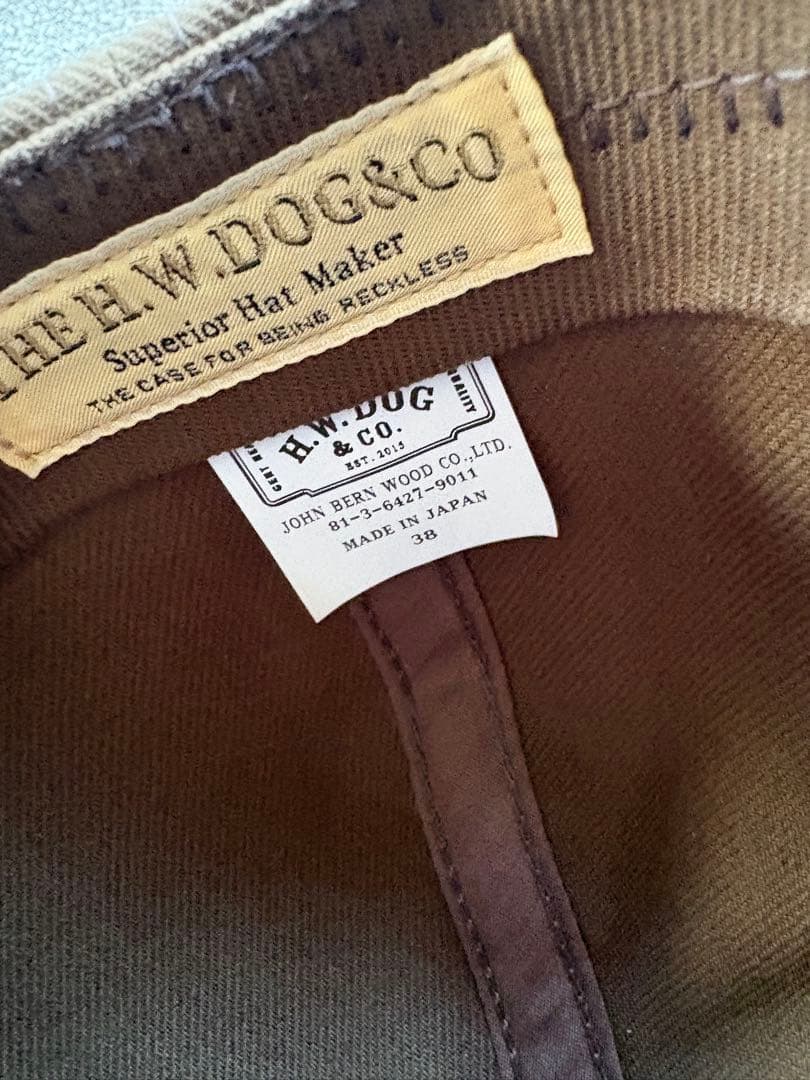 THE H.W.DOG & CO. トラッカーキャップ　2個セット