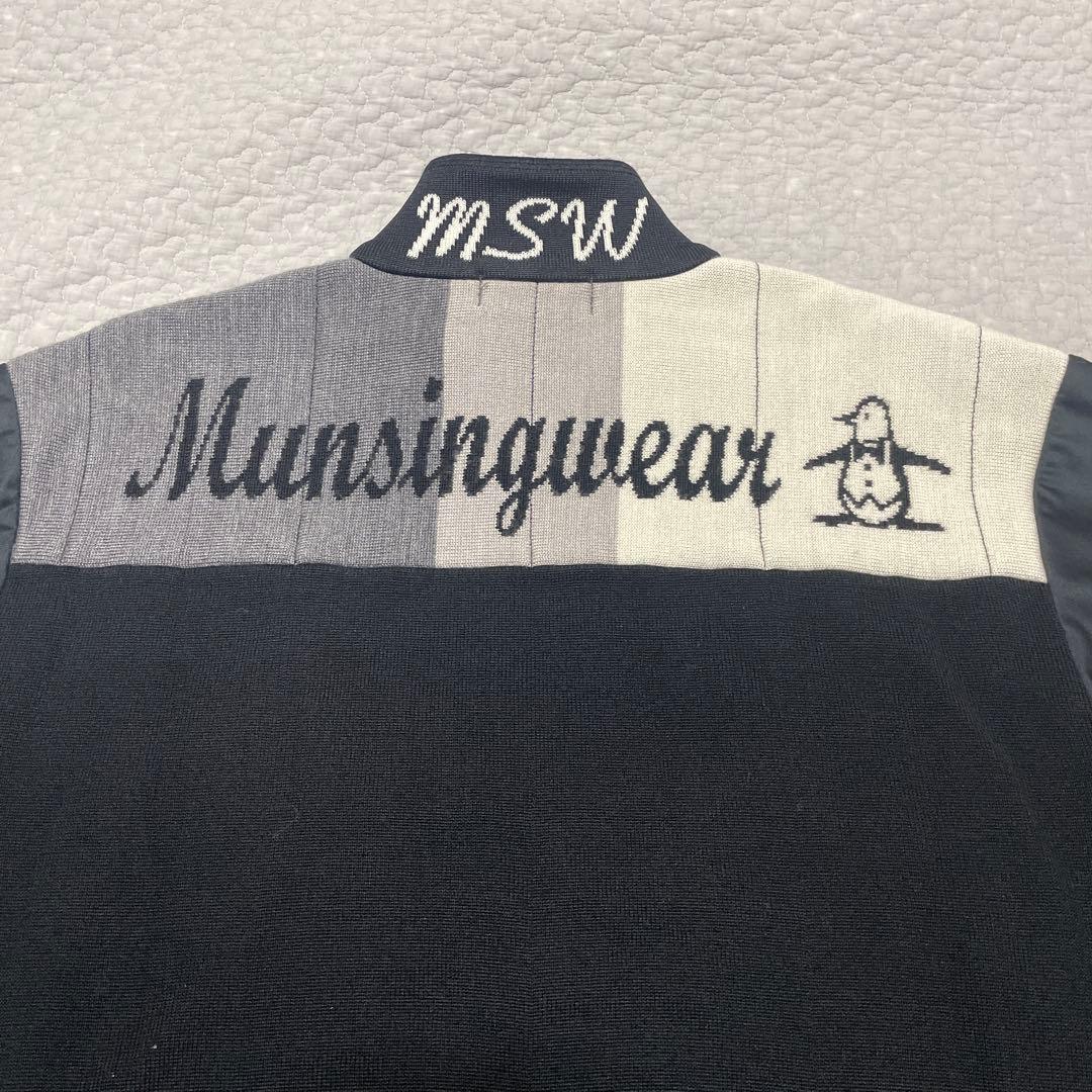Munsingwear マンシングウェア ペンギンビッグロゴ ジャケット L