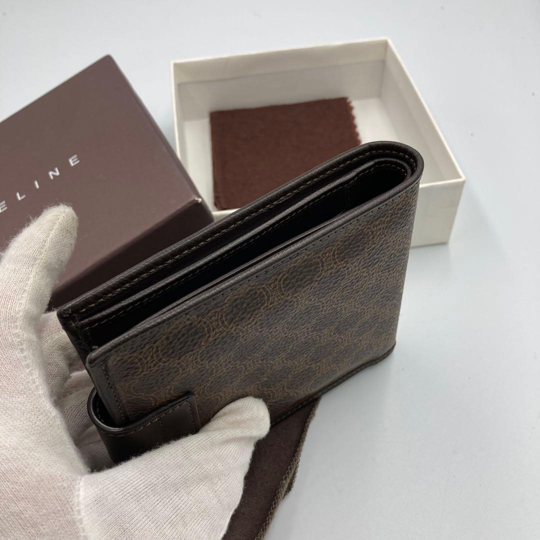 ！新品！　セリーヌ　折り財布　ケース　付属完備　85A