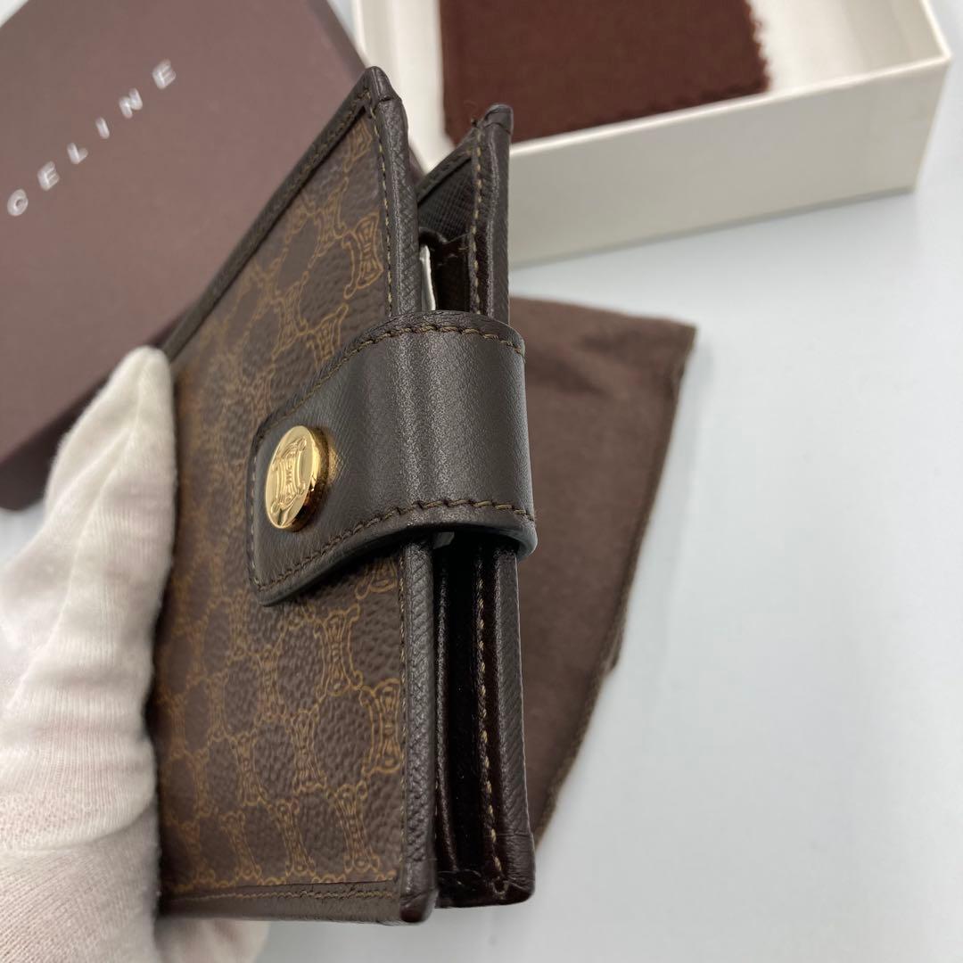 ！新品！　セリーヌ　折り財布　ケース　付属完備　85A
