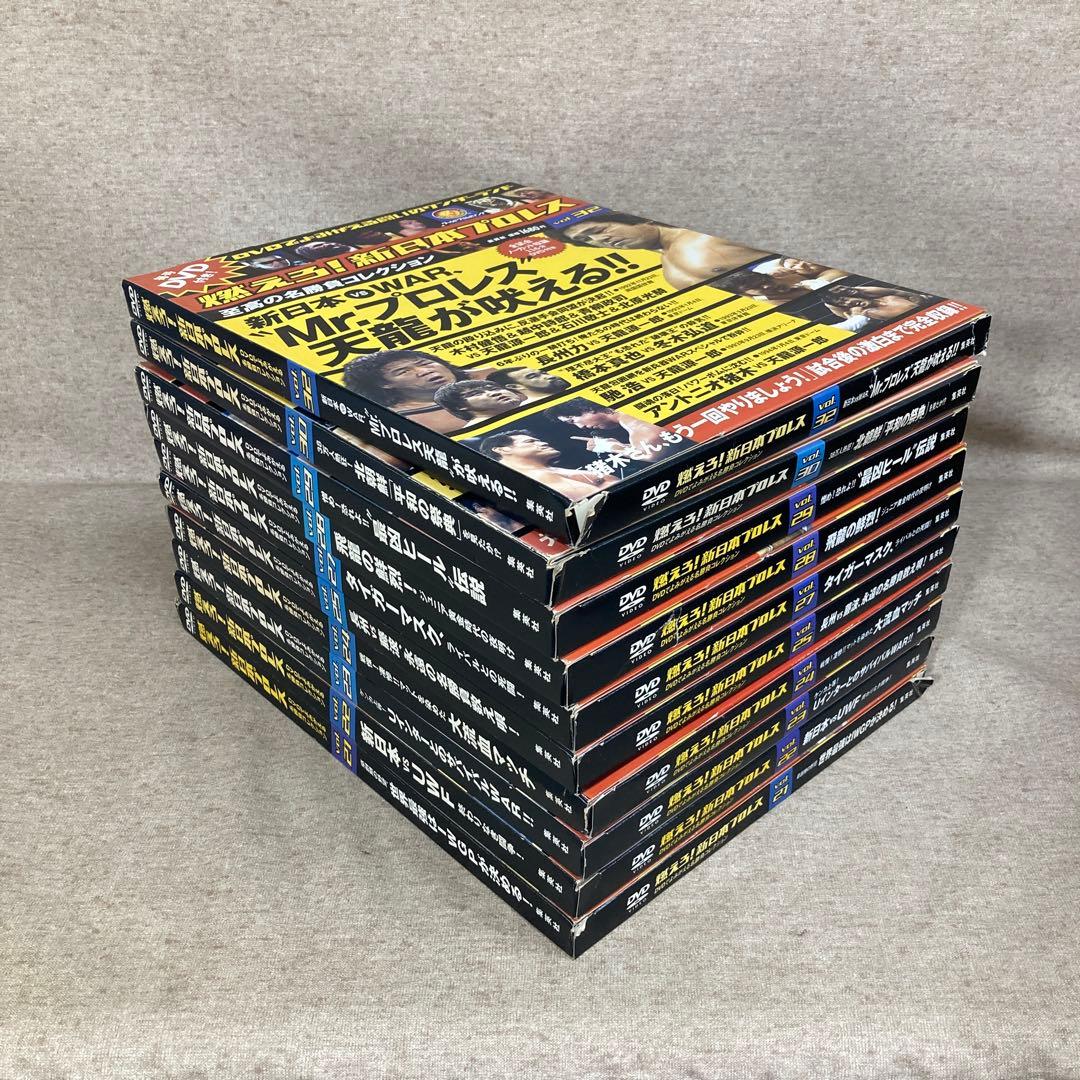 s*n様 毎号DVD付き！　燃えろ！新日本プロレス　61冊