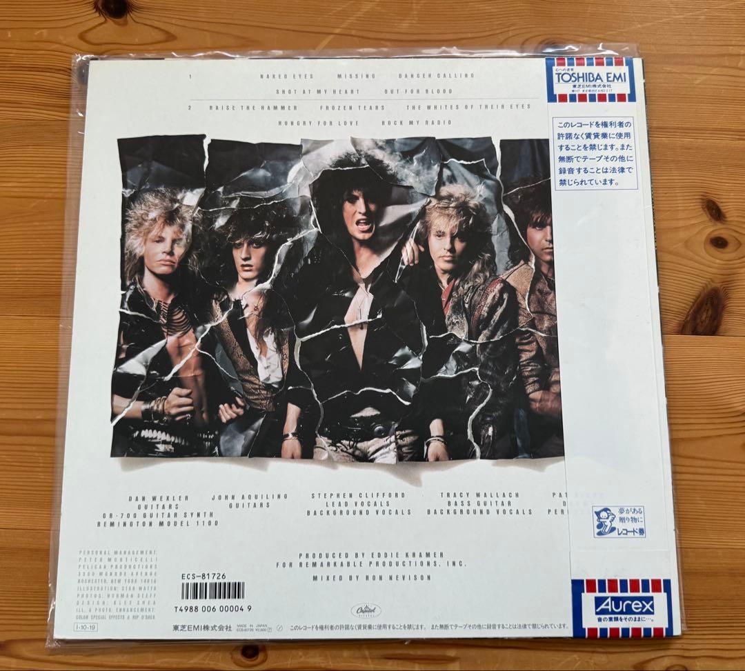 ICON / Night of the Crime 国内盤帯付きレコード