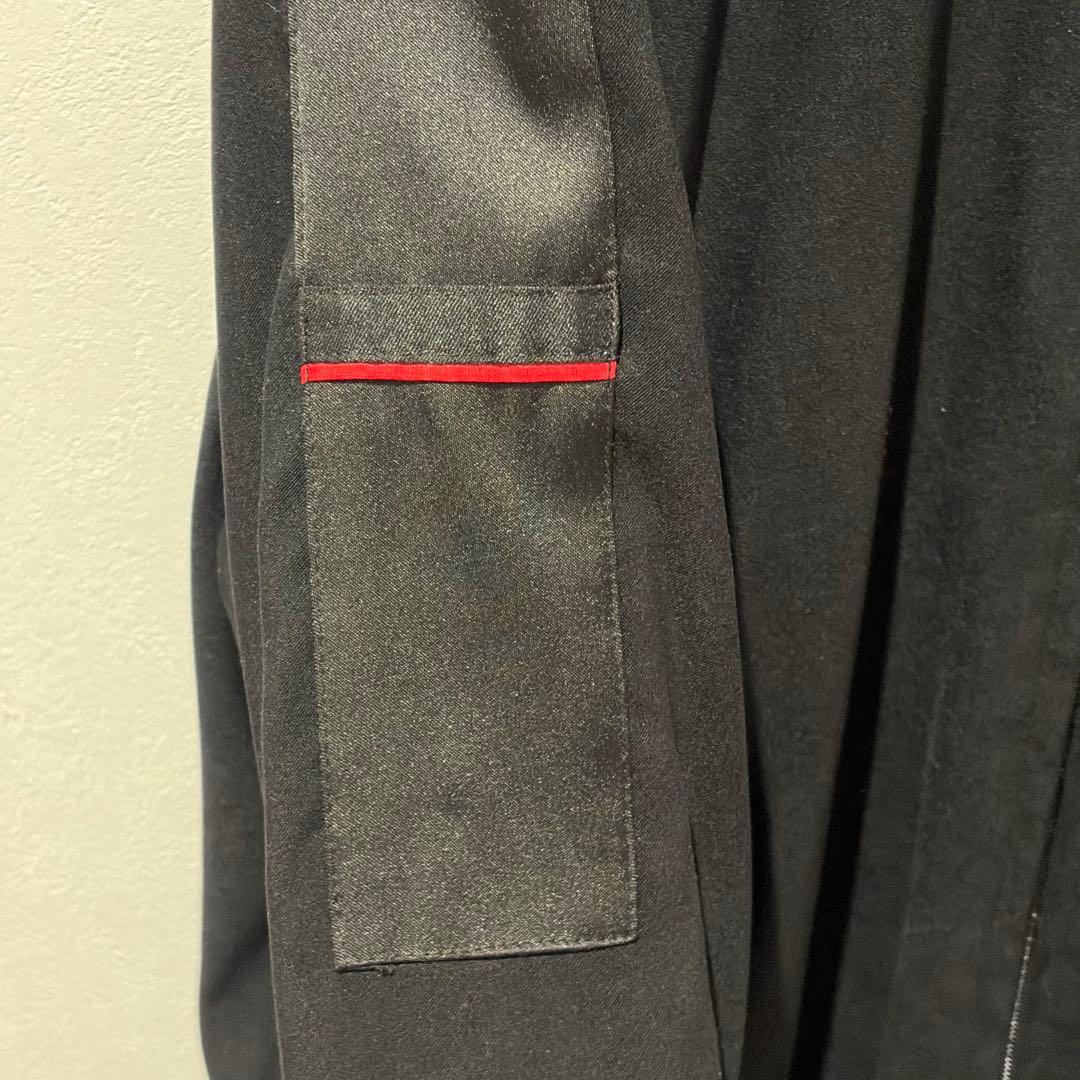 【美品✨XL】PRADA ナイロン切り替え　ブルゾン　ラバーロゴ　archive