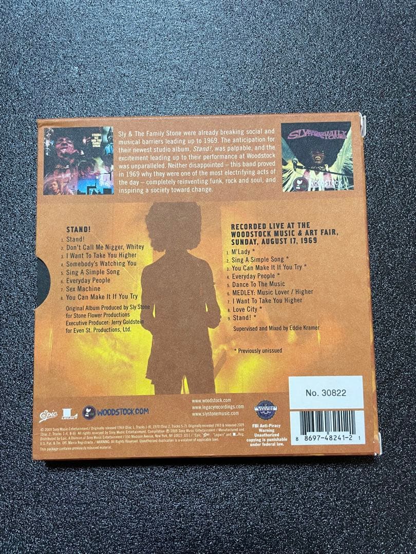 THE WOODSTOCK EXPERIENCE 輸入盤　スライ ストーン
